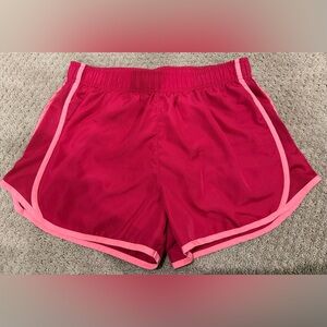Vibrant Pink Women's Athletic Shorts